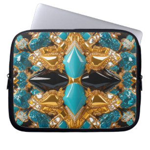 Laptop Sleeve with Bahamas Colours Design