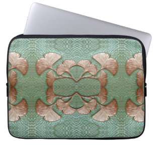 Laptop Sleeve with Gingko Leaves