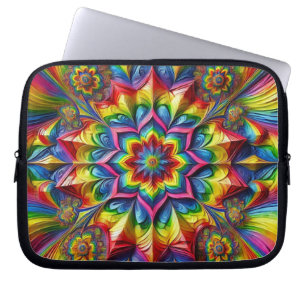 Laptop Sleeve with LGBTQ Colours Design