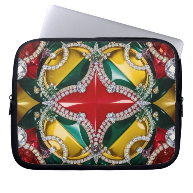 Laptop Sleeve with Los Angeles Colours Design (Front)