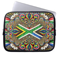 Laptop Sleeve with South African Colours Design