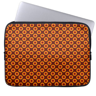 Laptop Sleeves "Dots" Seventies Var01 Retro