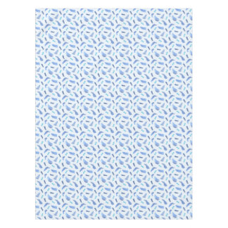 L'aquarelle bleue repère la nappe 52" x 70"