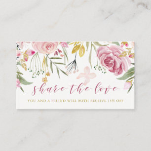 L'aquarelle fleurit rose de et référence flora