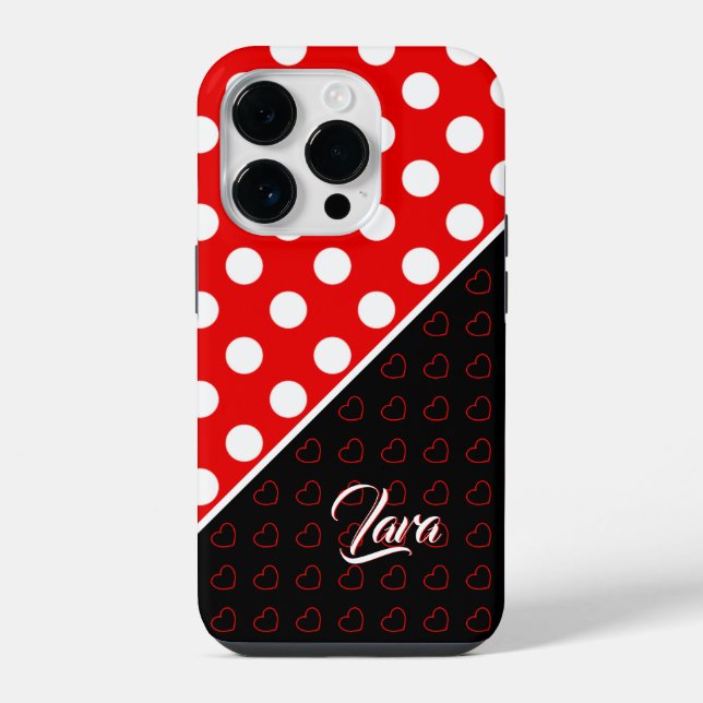 Lara Custom Name Template Cover For iPhone (Back)