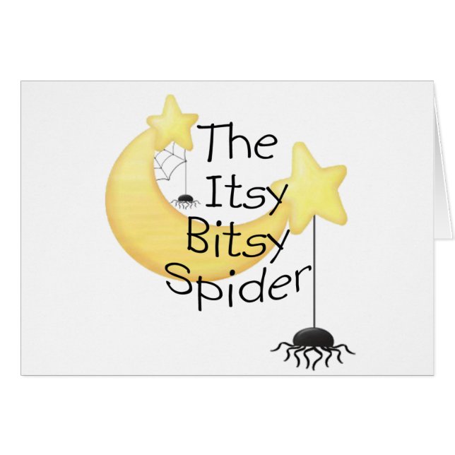 L'araignée itsy de Bitsy (Devant horizontal)