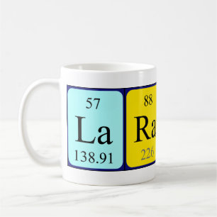 Laraine periodic table name mug