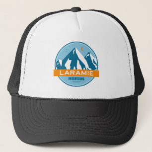 Laramie Mountains Wyoming Stars Moon Trucker Hat