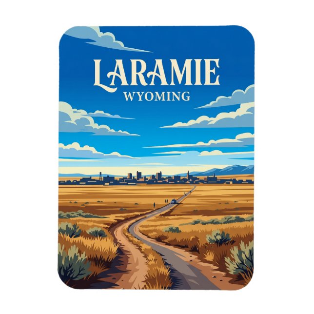 Laramie USA Magnet (Vertical)