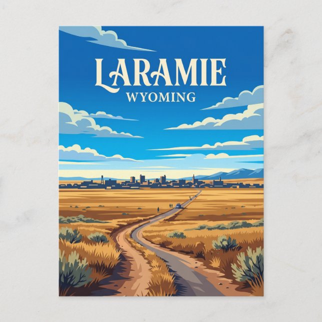 Laramie USA Postcard (Front)