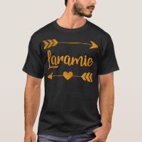 LARAMIE WY WYOMING Funny City Home Roots USA Women