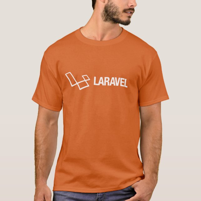 Laravel T-Shirt (Red) (Front)