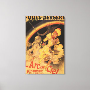 L'Arc-en-Ciel Ballet at Folies-Bergere Canvas Print