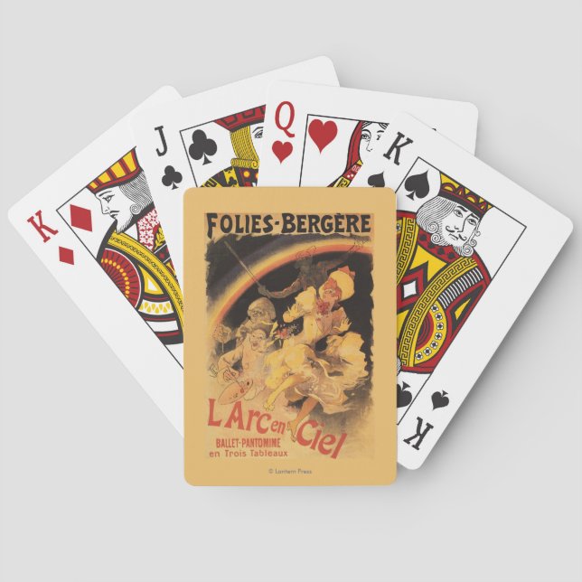 L'Arc-en-Ciel Ballet at Folies-Bergere Playing Cards (Back)