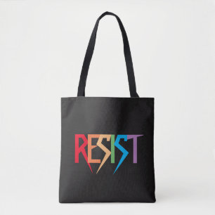 L'arc-en-ciel coloré résistent au sac fourre-tou