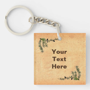 Larch Branch Keychain