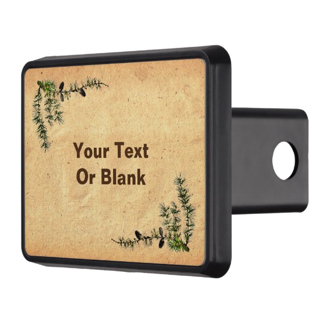 Larch Branch Trailer Hitch Cover (Left)
