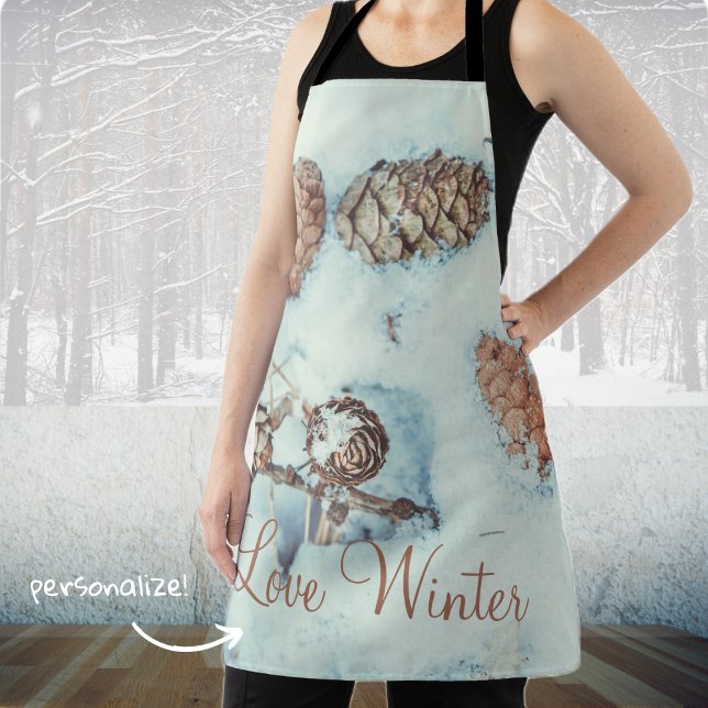 Larch cones on the fresh blue snow apron (Creator Uploaded)