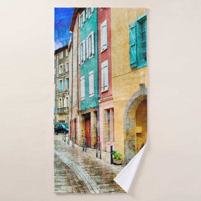 L'architecture ancienne (Serviette de bain)