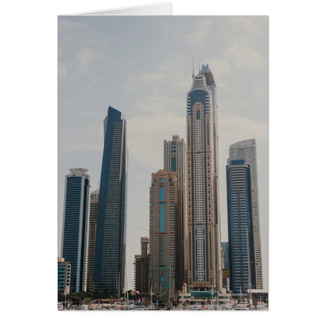 L'architecture de Dubai Marina (Devant)