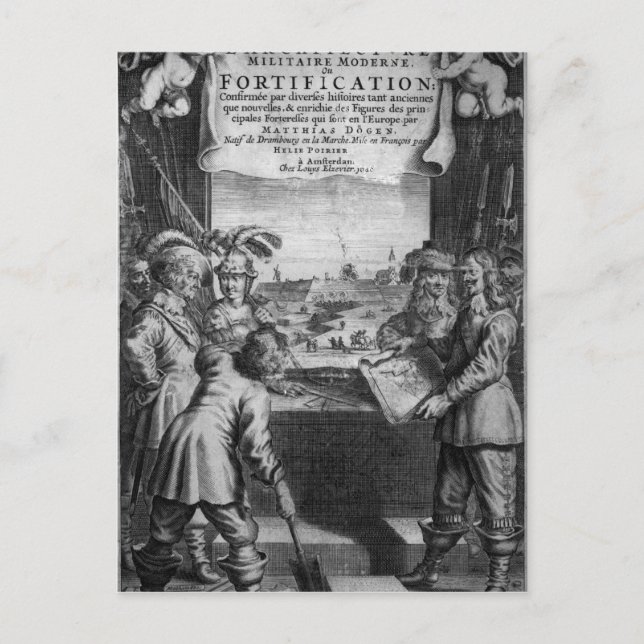 L'Architecture Militaire Moderne Postcard (Front)
