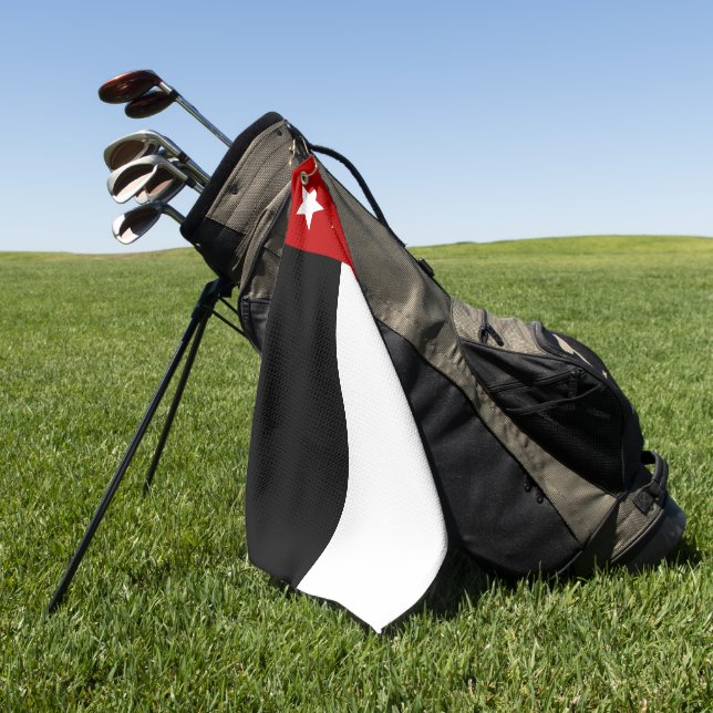 Laredo (Texas) city flag  Golf Towel (Green)