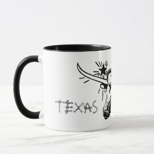 Laredo Texas Longhorn Mug en céramique