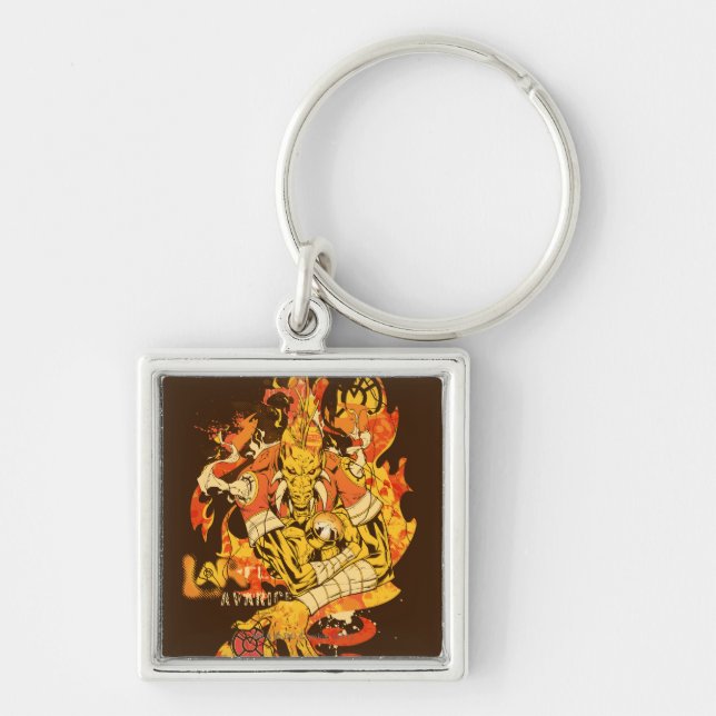 Larfleeze - Agent Orange 10 Keychain (Front)