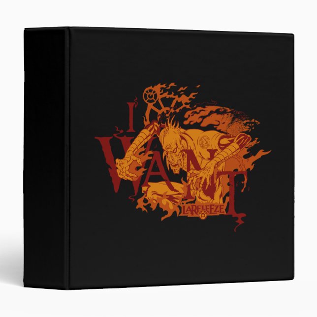 Larfleeze - Agent Orange 12 Binder (Front/Spine)