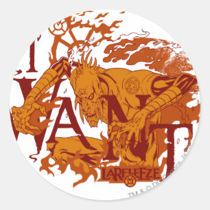 Larfleeze - Agent Orange 12 Classic Round Sticker