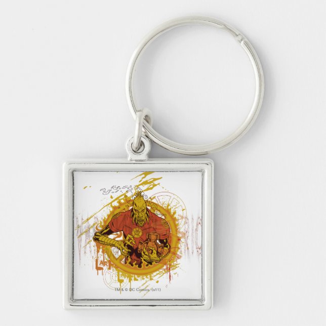 Larfleeze - Agent Orange 14 Keychain (Front)