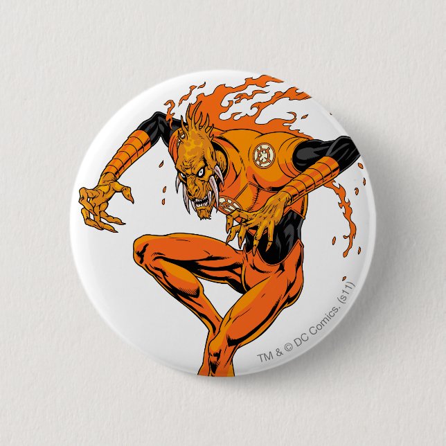 Larfleeze - Agent Orange 1 2 Inch Round Button (Front)