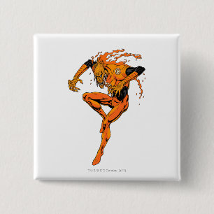 Larfleeze - Agent Orange 1 2 Inch Square Button