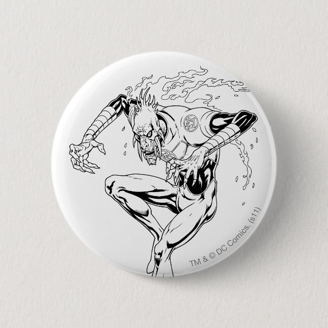 Larfleeze - Agent Orange 3 2 Inch Round Button (Front)
