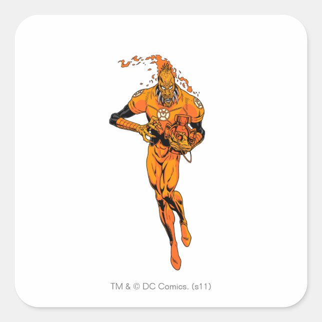 Larfleeze - Agent Orange 4 Square Sticker (Front)