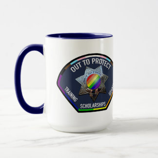 Large 15 oz Sortie Pour Protéger La Mug
