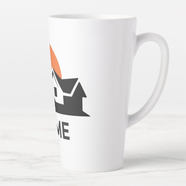 Large 17oz Latte Mug – Perfect Blend of Style and  (Right)