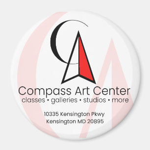 Large, 3 Inch Circle Magnet