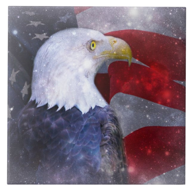 Large (6" X 6") Ceramic Photo Tile (Front)