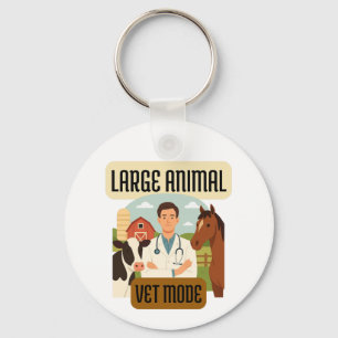 Large Animal Veterinarian – Farm Vet Mode Design Keychain