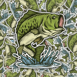 Bass Fishing Stickers - 193 Results