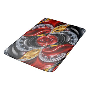 Large bath mat with German Colours