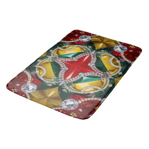 Large bath mat with Los Angeles Colours