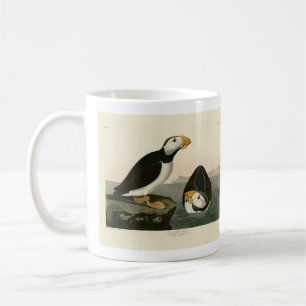 Large billed Puffin - Audubon's Birds of America Coffee Mug