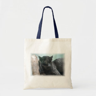 Large Black Panther  Small Tote Bag