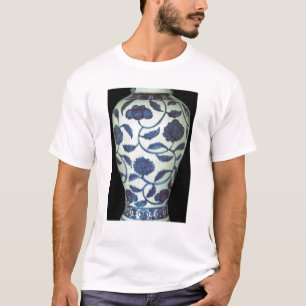 Large blue and white vase, Jaijing Period T-Shirt