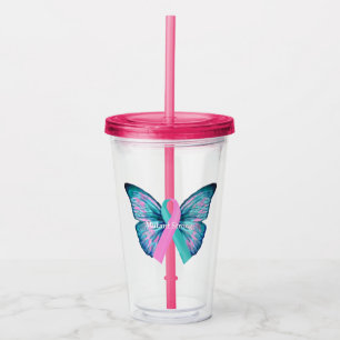 Large Butterfly Mutant Strong Acrylic Tumbler