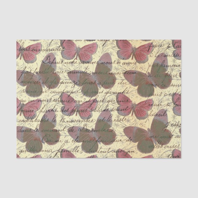 Large Butterfly Tissue Paper (Front)