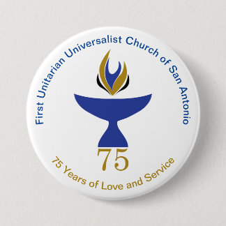 Large Button, 3 inches 3 Inch Round Button