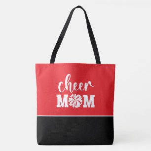 Large Cheer Mom Tote Bag